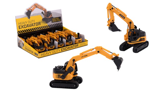 Kleine Wendbare Speelkraan op Rupsbanden