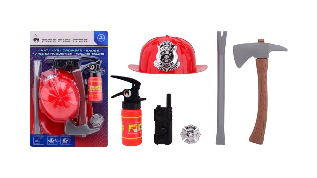 Speelgoed Brandweerset – 6-Delige Heldenset