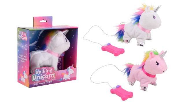 Wandelende Eenhoorn 22cm – Magisch Speelplezier voor Kleine Dromers!