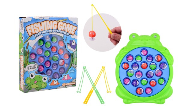 Visspel magnetisch met muziek