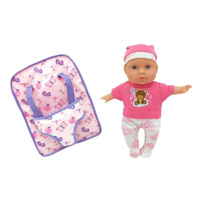 Babypop met rugzak