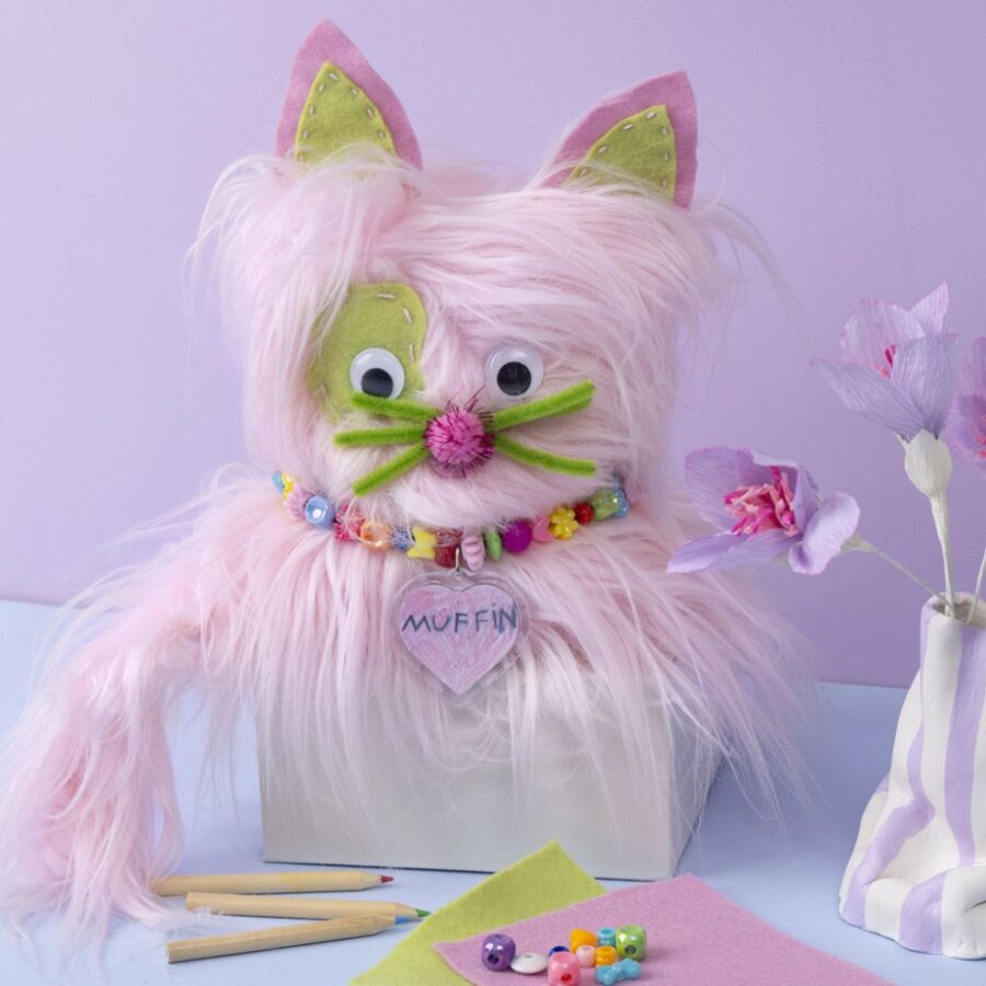 Knuffelkat naaien Workshop Kinderen