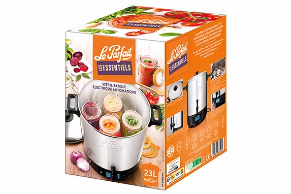 Le Parfait Elektrische Inmaakketel RVS - 23L met Timer