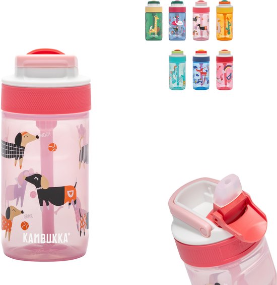 kambukka drinkfles met rietje Lagoon, Diva Dogs
