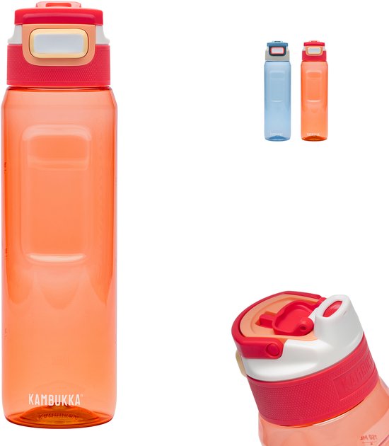 Kambukka Elton Waterfles – Jouw Lichtgewicht & Vaatwasserbestendige Fles voor Elke Dag 1000ml