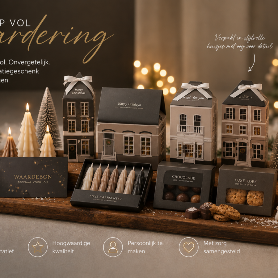 exclusief bijzonder kerstpakket of relatiegeschenk