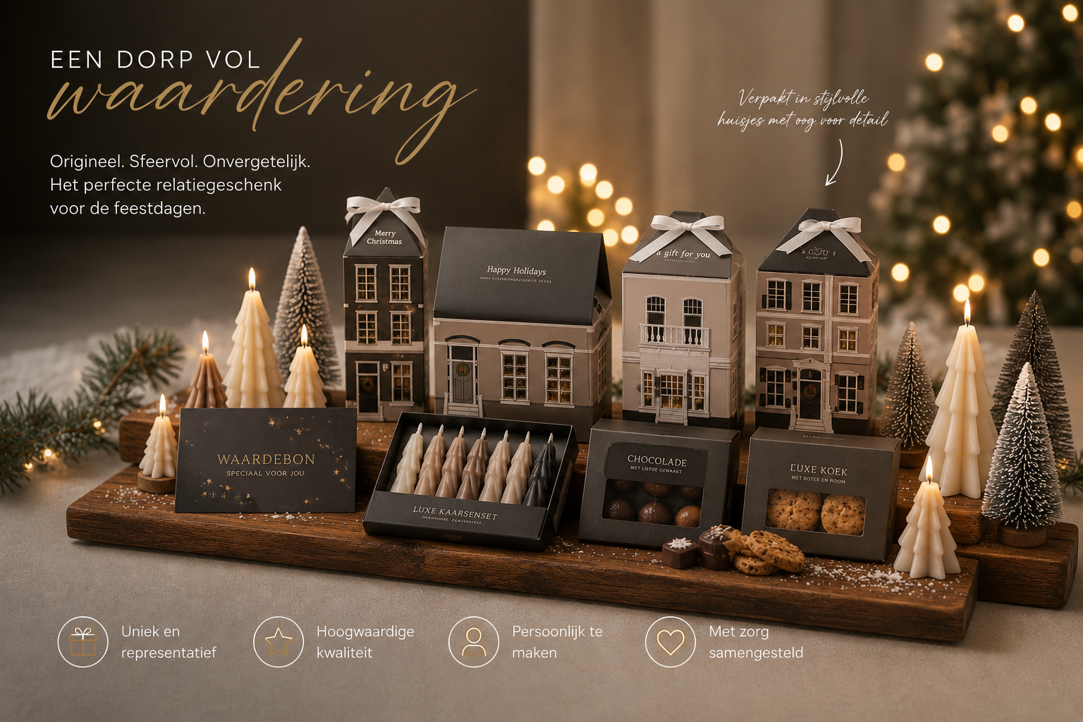 exclusief bijzonder kerstpakket of relatiegeschenk