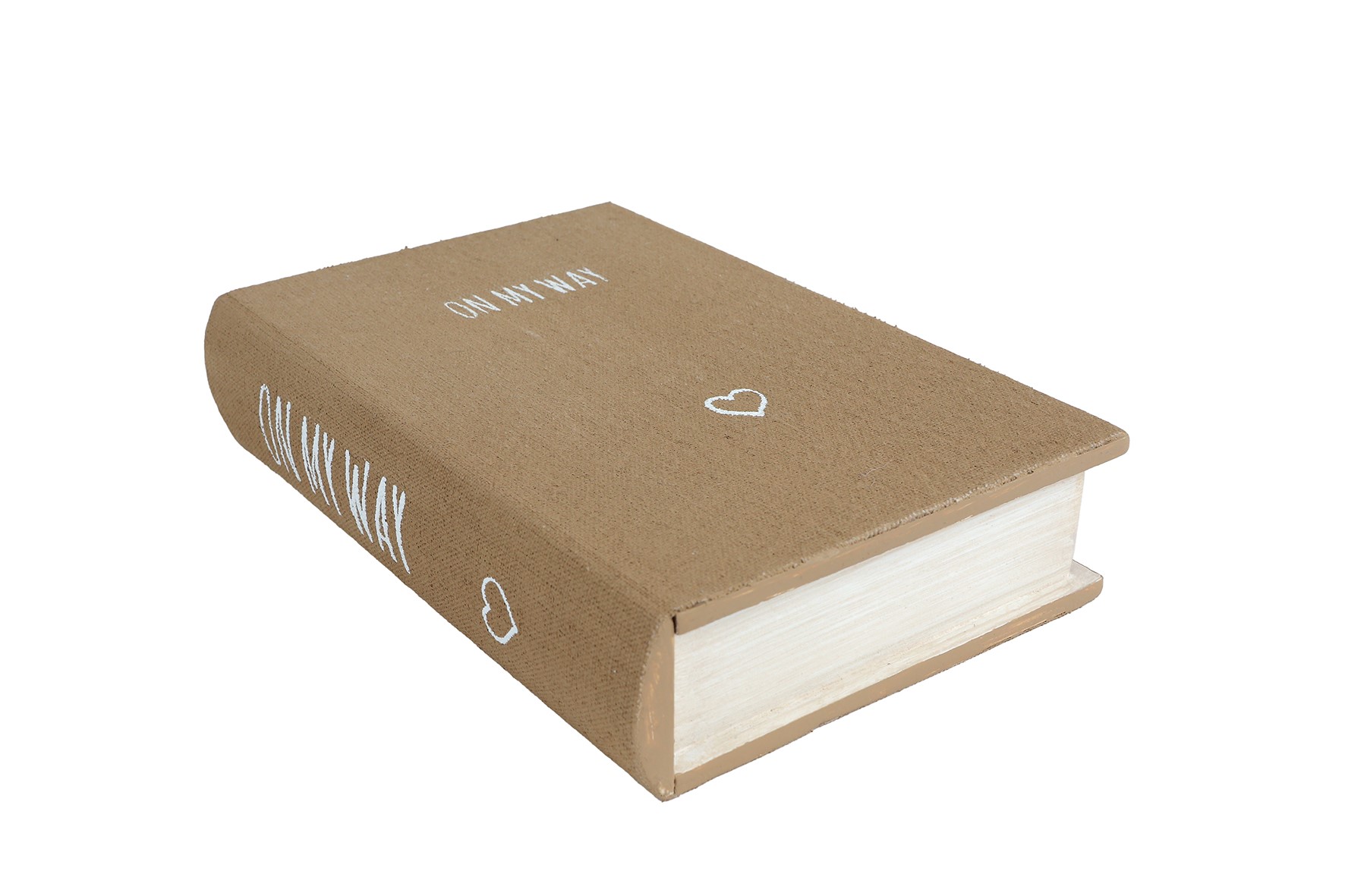 Herinneringendoosje in de vorm van een boek om alle belangrijke momenten tijdens de zwangerschap in te bewaren