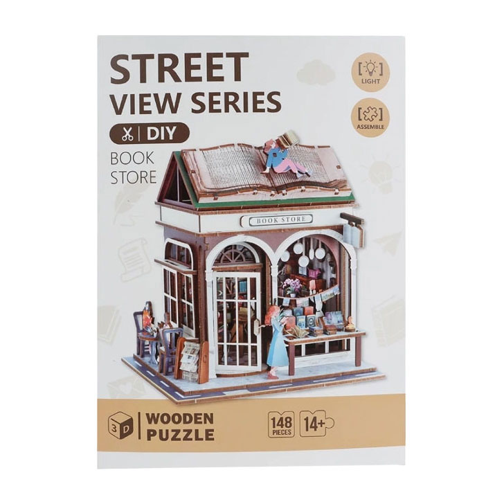 Diy Bookstore bouwen 148 stukjes